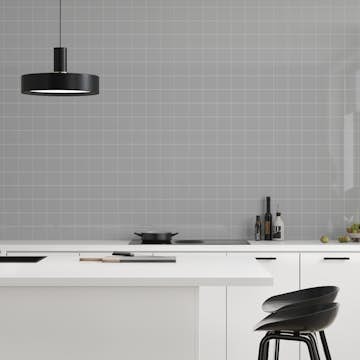 Stänkskyddsskiva Fibo 4115-M1010 HG Medium Grey 10x620x2400 mm