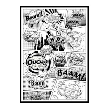Poster Gallerix Boom Baam!