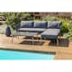 Loungegrupp LifestyleGarden Ipanema med soffbord och dynor