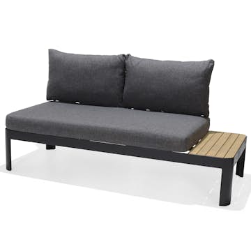 Loungesoffa LifestyleGarden Portals Dark 2-sits med Dynor Utomhus