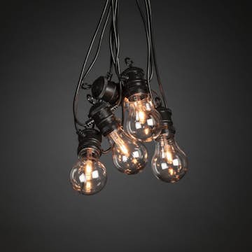 Tilläggsslinga Gnosjö Konstsmide 4145-800 E27 10 LED Utbytbar