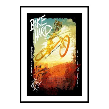 Poster Gallerix Bike Hard