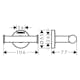 Handdukskrok Hansgrohe Logis Dubbel