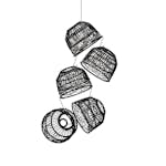 Lampskärm Gnosjö Konstsmide Stor 5 st