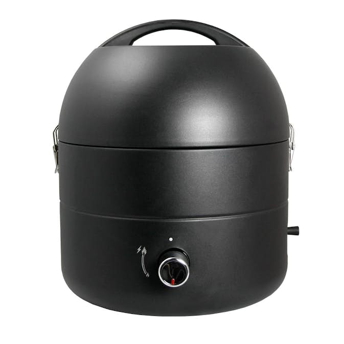 Portabel Gasolgrill Smart Living i Rostfritt Stål med Lock