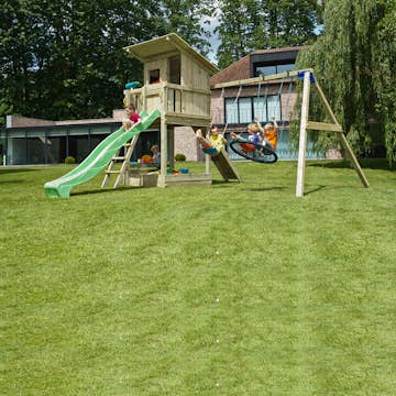 Lekställning Hörby Bruk Beach Hut Lektorn med Rutschkana & Gunga