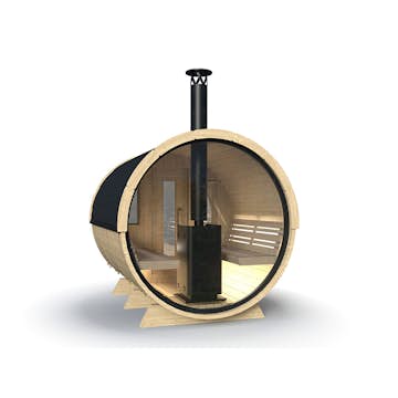 Bastutunna Nordkapp.NU PANORAMA Byggsats i Norrländsk Gran