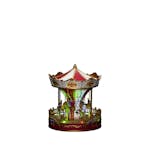 Julby Gnosjö Konstsmide B/O Mekanisk LED Karusell