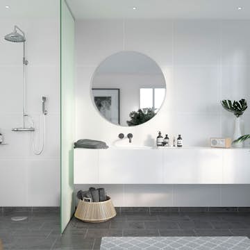 Våtrumsskiva Fibo Rhodos White 1091-M6060 S