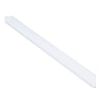 L-profil Fibo Alu Bred Vit 2400 mm