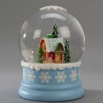 Snöglob Gnosjö Konstsmide Vattenfylld lykta Nordpolen LED