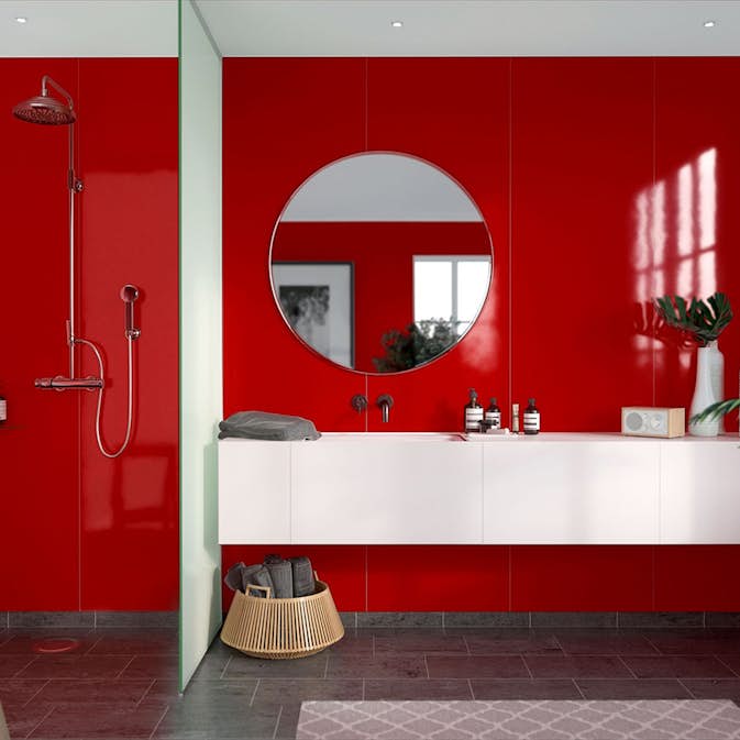 Våtrumsskiva Fibo Red 2101-M10 HG