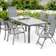Matgrupp LifestyleGarden Solana med 4 Stolar och 2 Positionsstolar