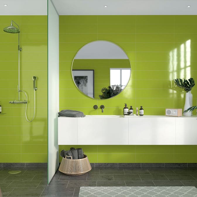 Våtrumsskiva Fibo Lime 2446-M6015 HG