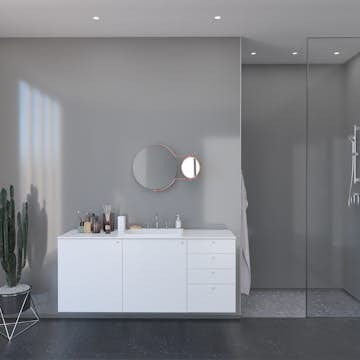 Våtrumsskiva Fibo Oslo 4063-L00 HG