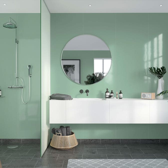 Våtrumsskiva Fibo Light Mint 4085-M10 HG