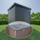 Fundament Biohort Smartbase Plus Redskapsskåp 190
