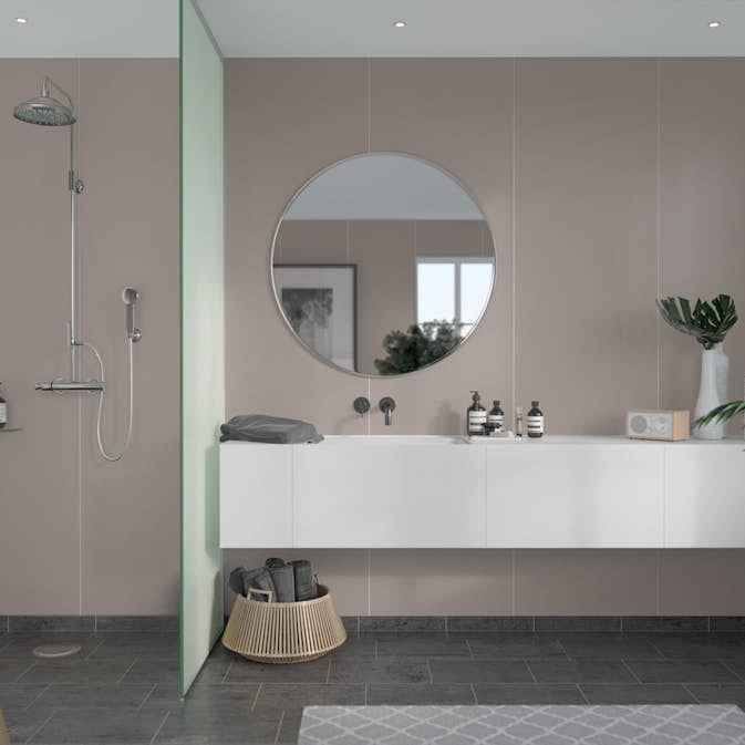 Våtrumsskiva Fibo Warm Grey 5200-M10 EM