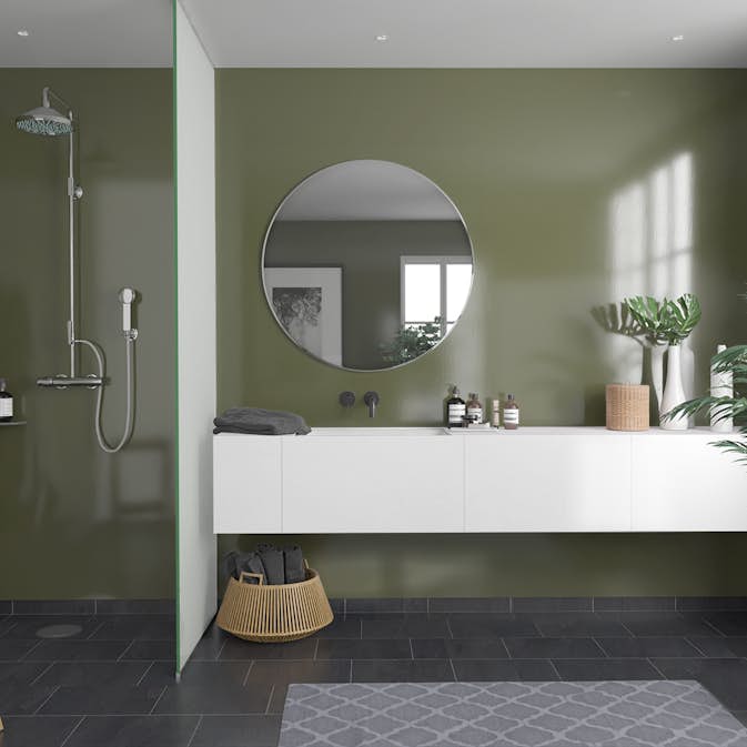 Våtrumsskiva Fibo Camo Green 5207-M00 HG