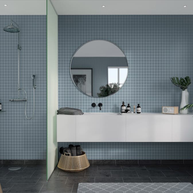 Våtrumsskiva Fibo Dusty Blue 6274-M0303 EM