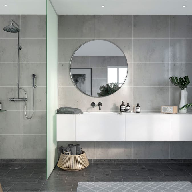 Våtrumsskiva Fibo Lentini Light 8054-M6040 STN