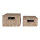 Förvaringskorg House Nordic Venoso Set om 2 med Lock