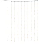 Ljusslinga Gnosjö Konstsmide Gardinslinga Snöflingor IP20