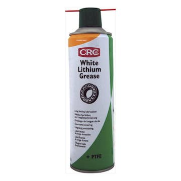 Smörjmedel Crc White Lithium Grease 500ml Aerosol