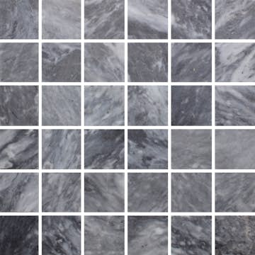 Marmor Arredo Bardiglio Nuvolato Grå Honed 5x5 cm