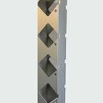 Hörnstolpe Recal Staket Bolmen 45 grader