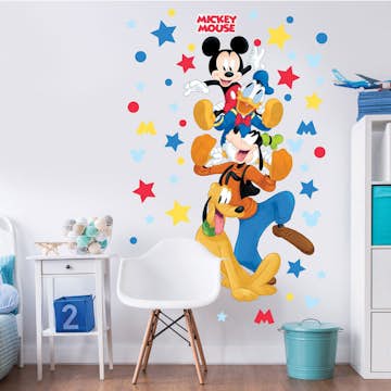 Väggdekor Walltastic Disney Musse & vänner