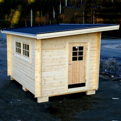 Friggebod/Spiketält Sorselestugan inkl. Förgård 6,5 m2