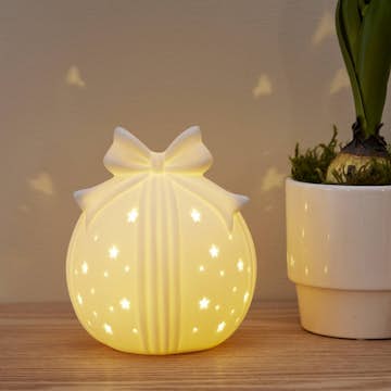 Bordsdekoration Star Trading Rozy Julpynt Porslinsdekor