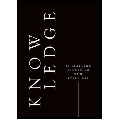 Poster Gallerix Knowledge