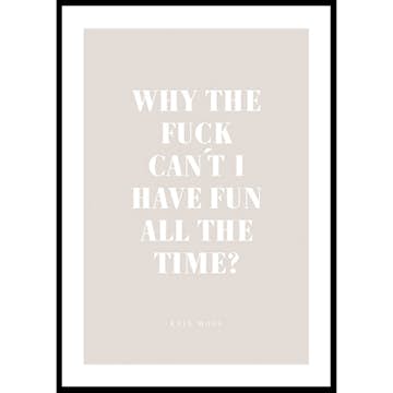 Poster Gallerix Fun All The Time