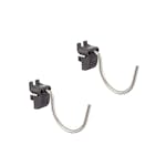 Liten Rund Krok Elfa Garage+ för Förvaringstavla 2-pack