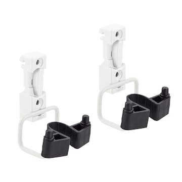 Redskapshållare Elfa Classic Stor Hållare för Förvaringslist 2-pack