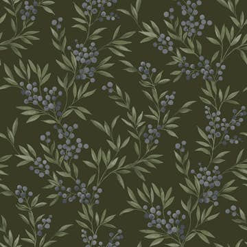 Tapet Boråstapeter Forest Berries 4715