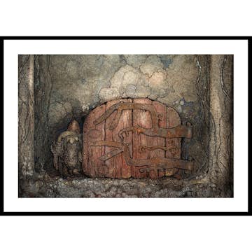 Poster Gallerix Bergaporten By John Bauer