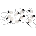 Ljusslinga Star Trading Big Circus 10L LED Utebelysning Svart