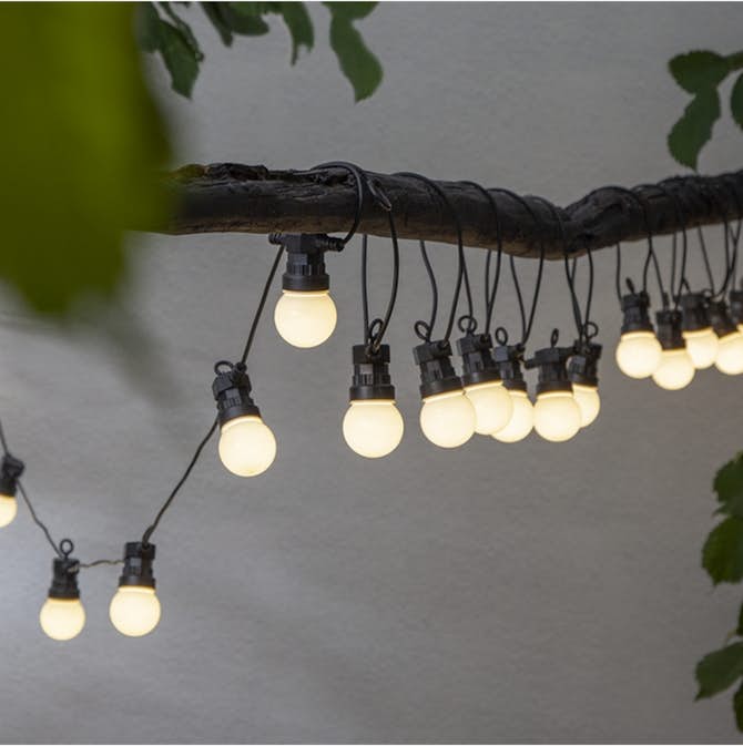 Ljusslinga Star Trading Circus Small Partyljusslinga 20st Lampor