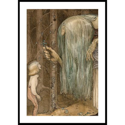 Poster Gallerix Trollörten By John Bauer