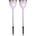 Solcells-pollare Star Trading Vigo 2-pack