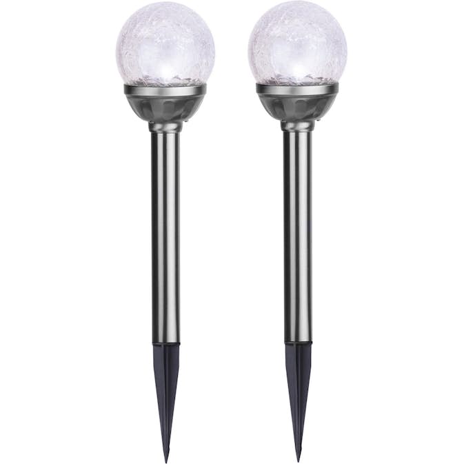 Solcells-pollare Star Trading Roma 2-pack