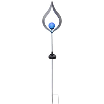 Solcellsdekoration Star Trading Melilla på Pinne Flamma