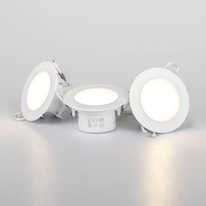 Downlight Llitt Doris Vit 3-pack