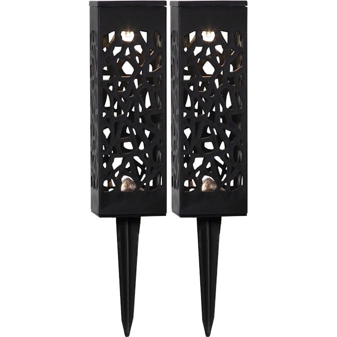 Solcellsdekoration Star Trading Izola 2-pack