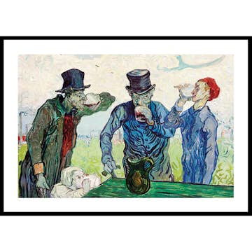 Poster Gallerix The Drinkers By Vincent van Gogh