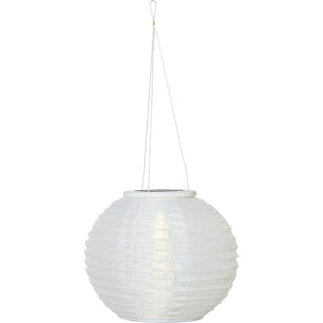 Solcellsdekoration Star Trading Festival 25  cm Vit