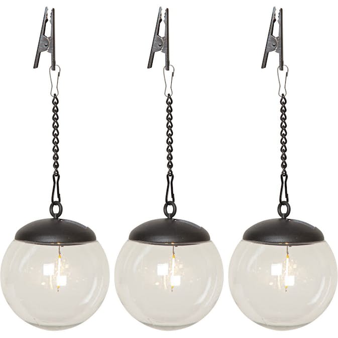 Solcellsdekoration Star Trading 3p Solc Dek GlobeHäng